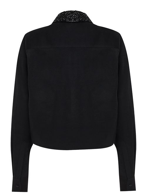 Camicia cropped in flanella FABIANA FILIPPI | CAD226F313M394825